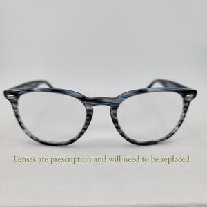 Ray Ban Womens Blue Waves RB7159 5750 52-20-145 Plastic Eyeglass FRAMES ONLY